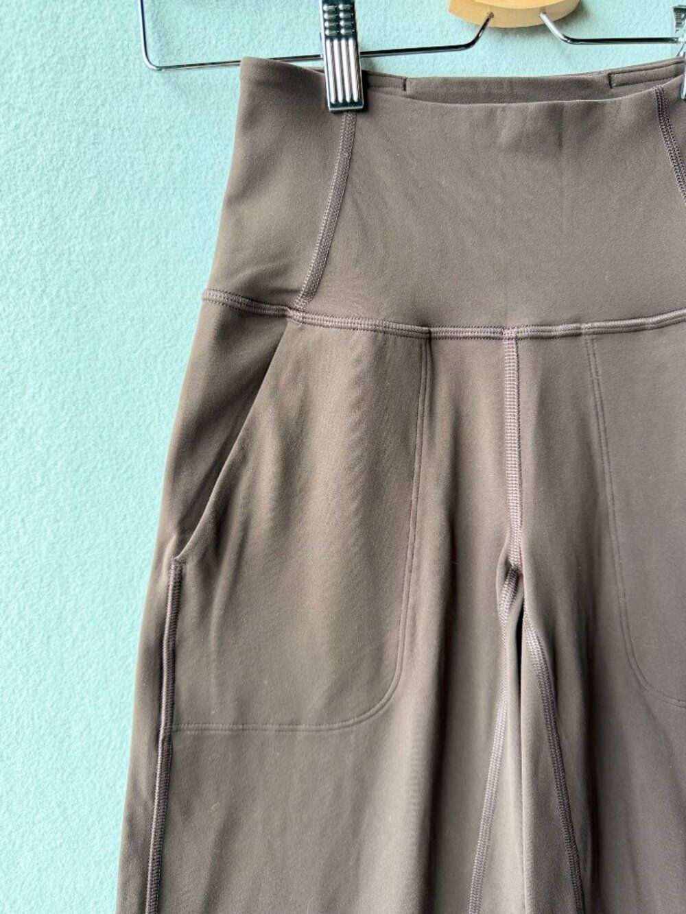 Lululemon Align High-Rise Wide-Leg Pant Regular Espresso Size 0 - Picture 3 of 7